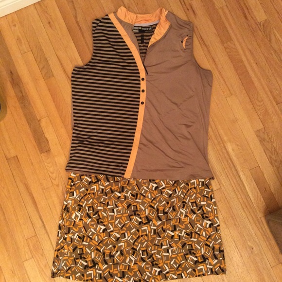 jamie sadock Dresses & Skirts - Jamie Sadock Golf 2 Piece Skort Set Size XL